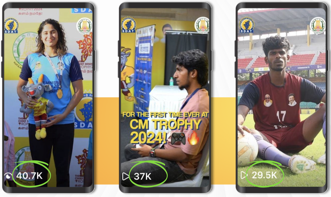 Tamil Nadu CM Trophy — social media highlights